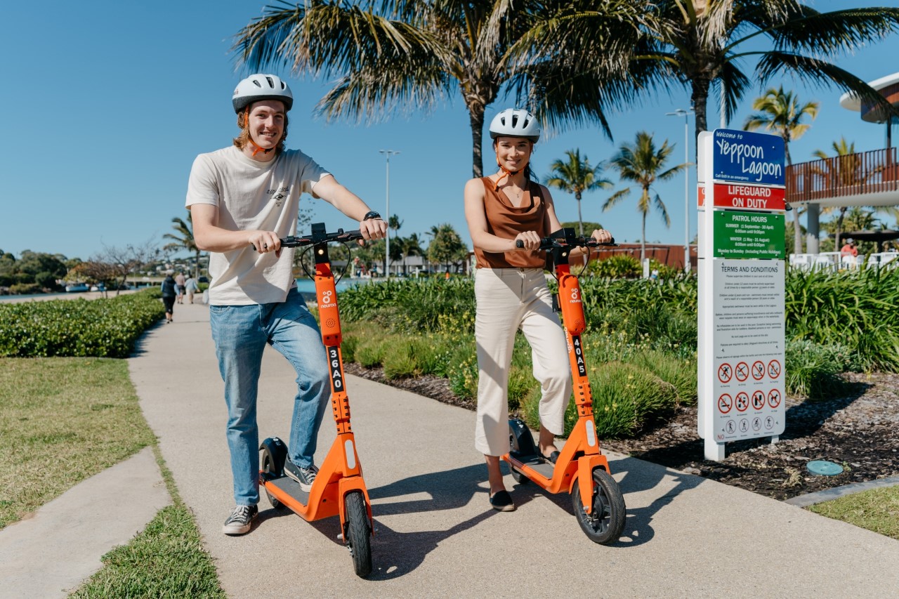 Escooters to stay in Rockhampton 4RO